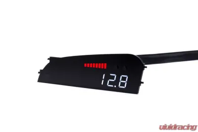 P3 Analog Gauge - VW MK7 2014-2019 RHD, Red Bars | White Digits - RAP3VGT7