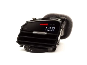 P3 Analog Gauge - VW MK7 2014-2019 LHD, Red Bars | White Digits, Pre-Installed in OEM Vent - LAP3VGT7+V - Image 3