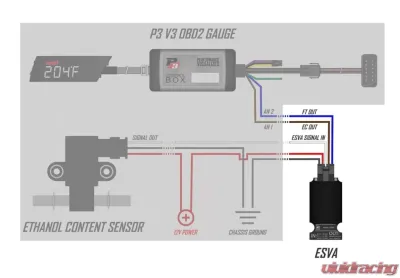P3Cars Ethanol Sensor Voltage Adaptor (ESVA) - P3ESVA