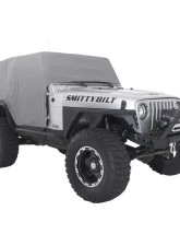 Cab Cover W/Door Flap 92-06 Wrangler YJ/TJ LJ Gray Smittybilt                                     - 1061 - Image 2