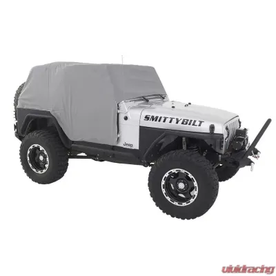 Cab Cover W/Door Flap 92-06 Wrangler YJ/TJ LJ Gray Smittybilt - 1061