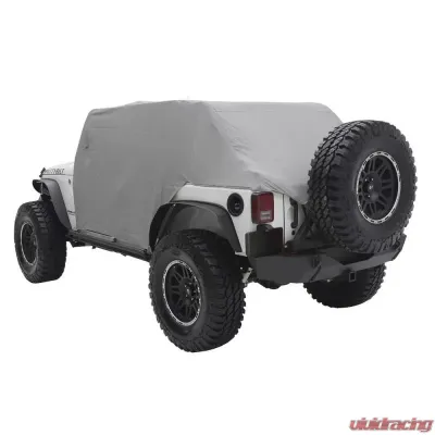Cab Cover W/Door Flap 07-18 Wrangler JK 4DR Grey Smittybilt - 1069