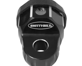 Smittybilt Winch Shackle Aluminum For 3/4 Inch and 7/8 Inch D-Rings Black Powdercoat Smittybilt