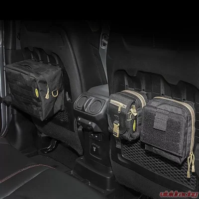 Smittybilt Jeep Storage Bags G.E.A.R. MOLLE Universal Fit 5-Piece Set Black Smittybilt - 56633