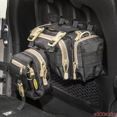 Smittybilt Jeep Storage Bags G.E.A.R. MOLLE Universal Fit 5-Piece Set Black Smittybilt - 56633