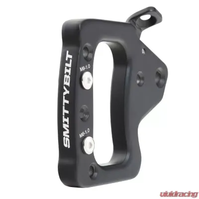 Jeep JK Grab Handles Front Aluminum 2007-2018 Jeep Wrangler 2DR/4DR Pair Black Smittybilt - 76931
