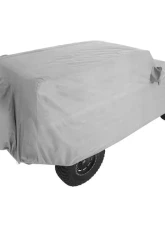 Smittybilt JL Wrangler Full Climate Jeep Cover w/Storage Bag-Lock-Cable 2018-Present Wrangler JL 4-Door Gray Smittybilt                                     - 845 - Image 2