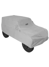 Smittybilt JL Wrangler Full Climate Jeep Cover w/Storage Bag-Lock-Cable 2018-Present Wrangler JL 4-Door Gray Smittybilt                                     - 845 - Image 3