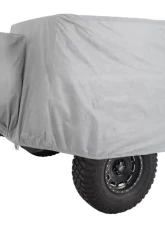Smittybilt JL Wrangler Full Climate Jeep Cover w/Storage Bag-Lock-Cable 2018-Present Wrangler JL 4-Door Gray Smittybilt                                     - 845 - Image 6