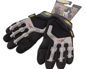 Smittybilt Gloves Black/ Gray Logo XLarge Smittybilt