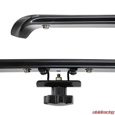 Smittybilt Jeep JK Gen2 Windshield Header Easy Install 2007-2018 Wrangler JK Black Each Smittybilt - 90106