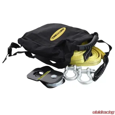 Winch Accessory Kit ATV Includes Snatch Block, Pair Of Shackles, Pair Of Straps Smittybilt - 2729