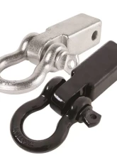 Receiver Hitch D-Ring 3/4 Inch 4.75 Ton Rating Fits 2 Inch Receiver Black Smittybilt                                     - 29312B - Image 3