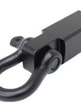 Receiver Hitch D-Ring 3/4 Inch 4.75 Ton Rating Fits 2 Inch Receiver Black Smittybilt                                     - 29312B - Image 2