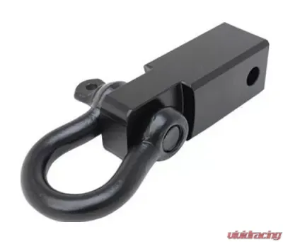 Receiver Hitch D-Ring 3/4 Inch 4.75 Ton Rating Fits 2 Inch Receiver Black Smittybilt - 29312B