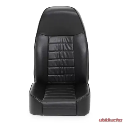 Front Seat Standard Bucket 76-14 Wrangler CJ/YJ/TJ/LJ/JK Vinyl Black Smittybilt - 44901