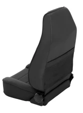 Front Seat Factory Style Replacement W/ Recliner 76-16 Wrangler CJ/YJ/TJ/LJ/JK Denim Black Smittybilt                                     - 45015 - Image 4