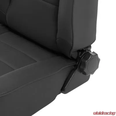 Front Seat Factory Style Replacement W/ Recliner 76-16 Wrangler CJ/YJ/TJ/LJ/JK Denim Black Smittybilt - 45015