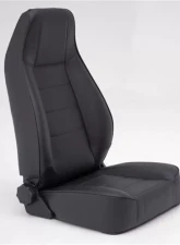 Front Seat Factory Style Replacement W/ Recliner 76-16 Wrangler CJ/YJ/TJ/LJ/JK Denim Black Smittybilt                                     - 45015 - Image 3