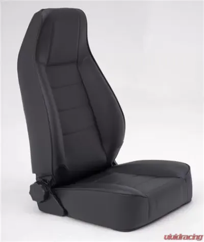 Front Seat Factory Style Replacement W/ Recliner 76-16 Wrangler CJ/YJ/TJ/LJ/JK Denim Black Smittybilt - 45015