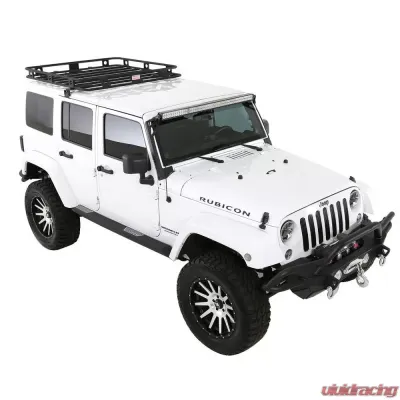 Smittybilt Defender Roof Rack Steel 4.5 X 4.5 X 4In Sides One Piece Welded Smittybilt - 45454