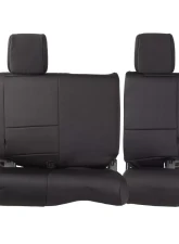 Smittybilt Neoprene Seat Cover 13-18 Wrangler JK 4 DR Set Front/Rear Black Smittybilt                                     - 471601 - Image 2