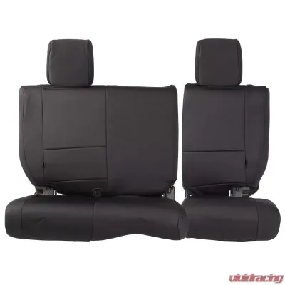 Smittybilt Neoprene Seat Cover 13-18 Wrangler JK 4 DR Set Front/Rear Black Smittybilt - 471601