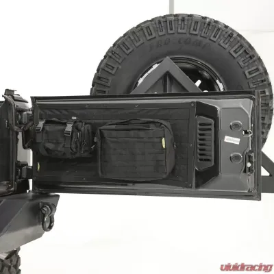 Smittybilt Gear Tailgate Cover 07-18 Wrangler JK Black Smittybilt - 5662301