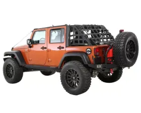 Smittybilt C-Res Cargo Restraint System 07-18 Wrangler JK 4 Door Black 2 Inch WebbingSmittybilt