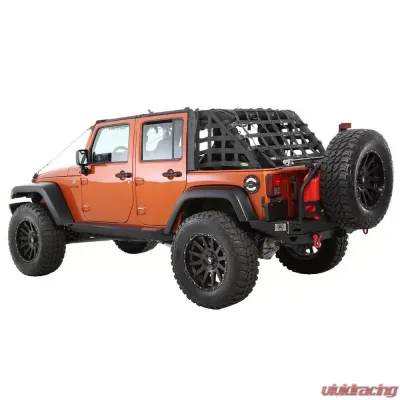 Smittybilt C-Res Cargo Restraint System 07-18 Wrangler JK 4 Door Black 2 Inch WebbingSmittybilt - 581135