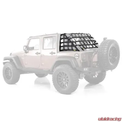 Smittybilt C-Res Cargo Restraint System 07-18 Wrangler JK 4 Door Black 2 Inch WebbingSmittybilt - 581135