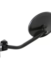Smittybilt Trail Mirrors Round 97-2018 Wrangler JK/TJ Black Smittybilt                                     - 7618 - Image 3