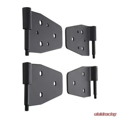 Smittybilt Door Hinges 87-06 Wrangler Black Smittybilt - 7641
