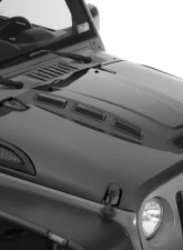 Smittybilt H.E.M.I. Vented Hood Jeep Wrangler JK 2|4-Door 07-18                                     - 76500 - Image 4