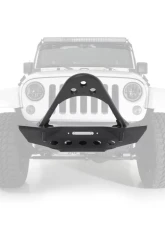 Smittybilt SRC Front Stinger Bumper 07-18 Wrangler JK Black Textured Smttybilt                                     - 76524 - Image 3