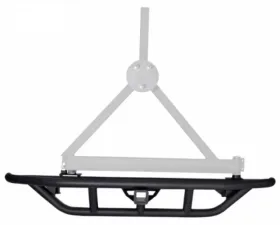 Smittybilt SRC Rear Bumper 87-06 Wrangler YJ/TJ/LJ Black Smittybilt