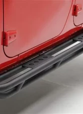 Smittybilt SRC Rock Sliders 07-18 JK Wrangler 4 DR Steel Black Textured Powder Coat Smittybilt                                     - 76634 - Image 3