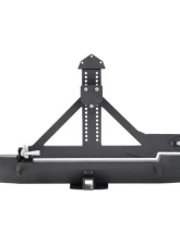 XRC Rear Swing Away Tire Carrier 87-06 Wrangler YJ/TJ/LJ Black Textured Smittybilt                                     - 76654 - Image 3