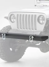 SRC Classic Front Bumper W/D Rings 76-06 Wrangler CJ/TJ/TJ/LJ Black Textured Smittybilt                                     - 76740D - Image 2