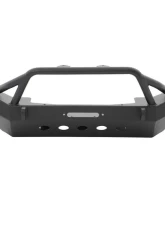 Smittybilt XRC Front Jeep JK Bumper w/ Stinger Winch Plate D-Rings 07-18 Jeep JK Wrangler Black Powdercoat Smittybilt                                     - 76806 - Image 3