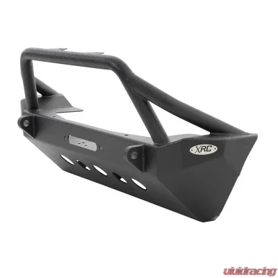 Smittybilt XRC Front Jeep JK Bumper w/ Stinger Winch Plate D-Rings 07-18 Jeep JK Wrangler Black Powdercoat Smittybilt - 76806