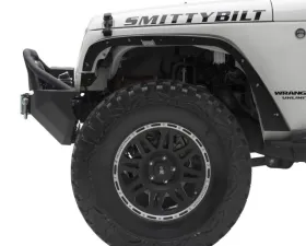 Smittybilt XRC Fender Flares 07-18 Wrangler JK Set Of 4 Black Textured 2DR/4DR Smittybilt