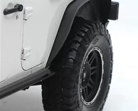 Smittybilt XRC Rear 3 Inch Fender Flares 97-06 Wrangler TJ/LJ Black Textured Smittybilt