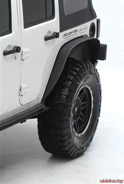 Smittybilt XRC Rear 3 Inch Fender Flares 97-06 Wrangler TJ/LJ Black Textured Smittybilt - 76875
