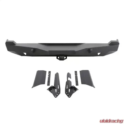 Smittybilt XRC Rear Bumper W/Hitch 84-01 Cherokee XJ Black Textured Smittybilt - 76850