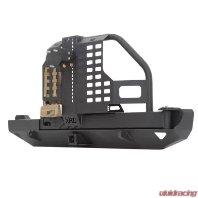 XRC Swingaway Rear Bumper Tire Carrier Only 84-01 Cherokee XJ Black Smittybilt - 76851-02