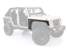 Smittybilt XRC Front Fenders 07-18 Wrangler JK Black Textured Smittybilt
