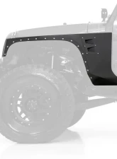 Smittybilt XRC Front Fenders 07-18 Wrangler JK Black Textured Smittybilt                                     - 76880 - Image 2