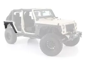 Smittybilt XRC Rear Corner Guards 07-18 Wrangler JK 4DR Black Textured Smittybilt