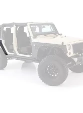 Smittybilt XRC Rear Corner Guards 07-18 Wrangler JK 4DR Black Textured Smittybilt                                     - 76882 - Image 5